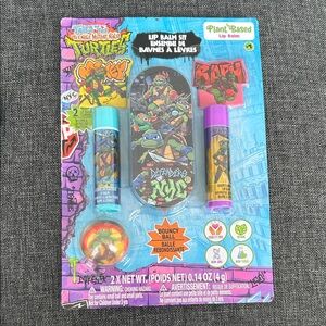 NEW 🆕 Teenage Mutant Ninja Turtles Lip Balm Set